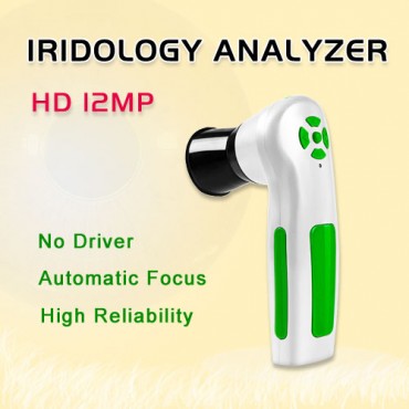 The Newest HD 12MP Iridology Analyzer support Skin and Hair LENS