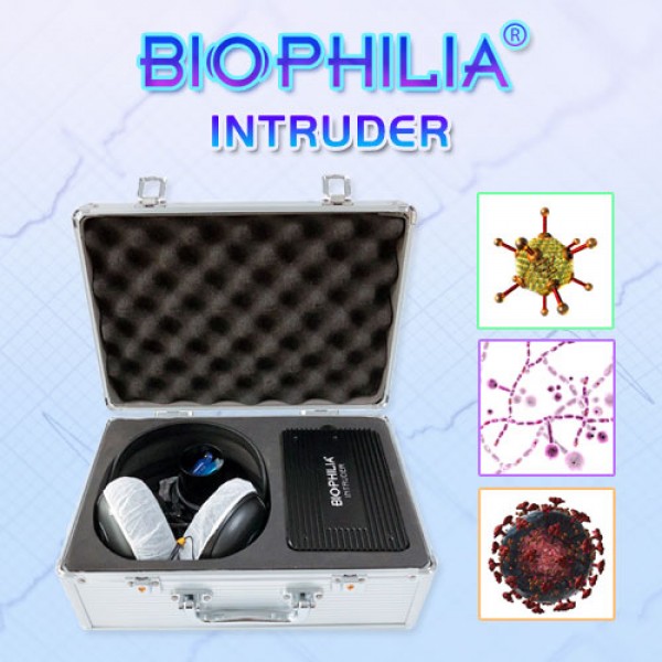 (Melayu) Mesin Bioresonans Penceroboh Biofilia dengan saringan Cepat Bakteria dan Virus
