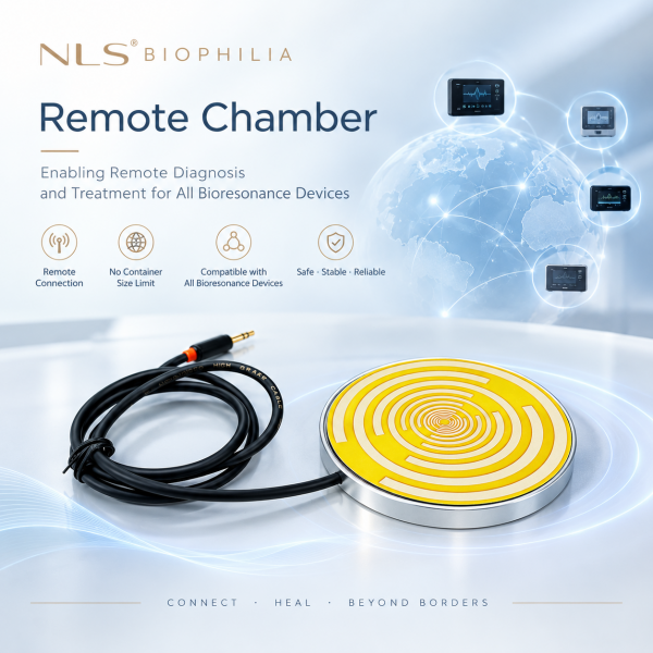 Remote chamber supoort bioresonance machine remote diagnosis and therapy function.