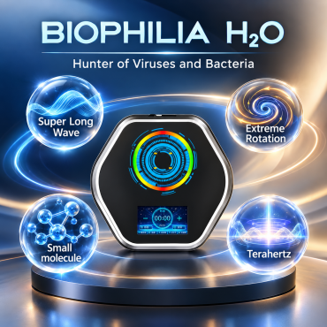 Biophilia H2O Super-Long Wave Water Activator for Deep Detoxification