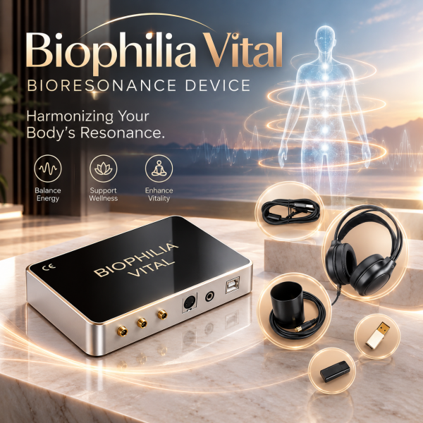 BIOPHILIA VITAL -Compact Bioresonance Analysis & Frequency Therapy System
