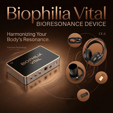 BIOPHILIA VITAL -Compact Bioresonance Analysis & Frequency Therapy System