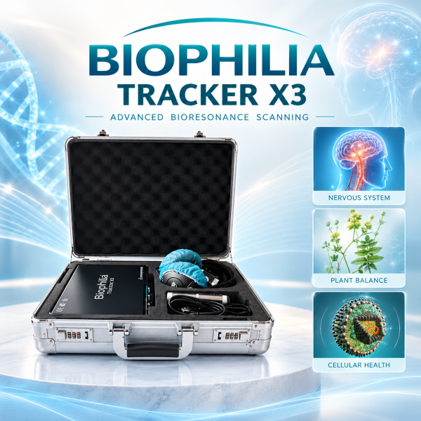 (Deutsch) Biophilie Tracker X3 4D Bioresonanzgerät-Aura Chakra Guérison