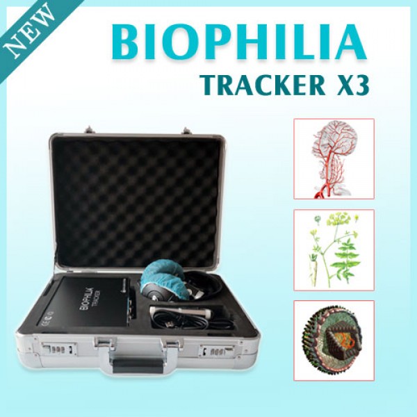 Biophilia Tracker X3  4D Bioresonance Machine - Aura Chakra Healing