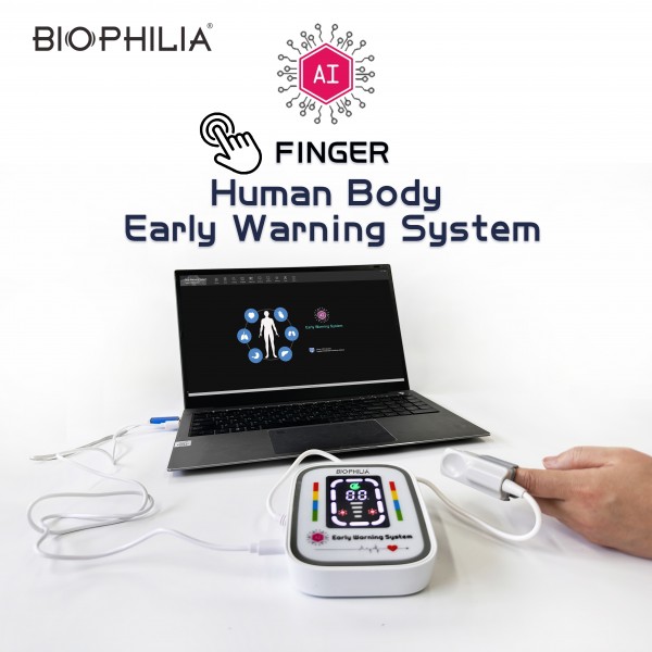 Biophilia AI Finger model Human body Early Warning Systems