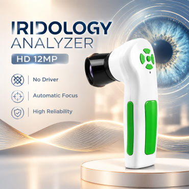 The Newest HD 12MP Iridology Analyzer support Skin and Hair LENS