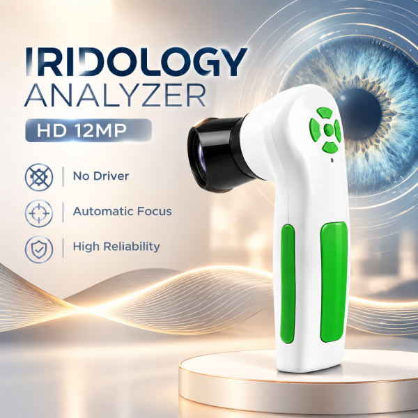 The Newest HD 12MP Iridology Analyzer support Skin and Hair LENS