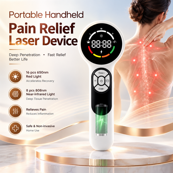 Portable Handheld Pain Relief Laser Device
