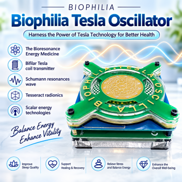 Biophilia Tesla Oscillator - Remote Bioresonance & Frequency Therapy