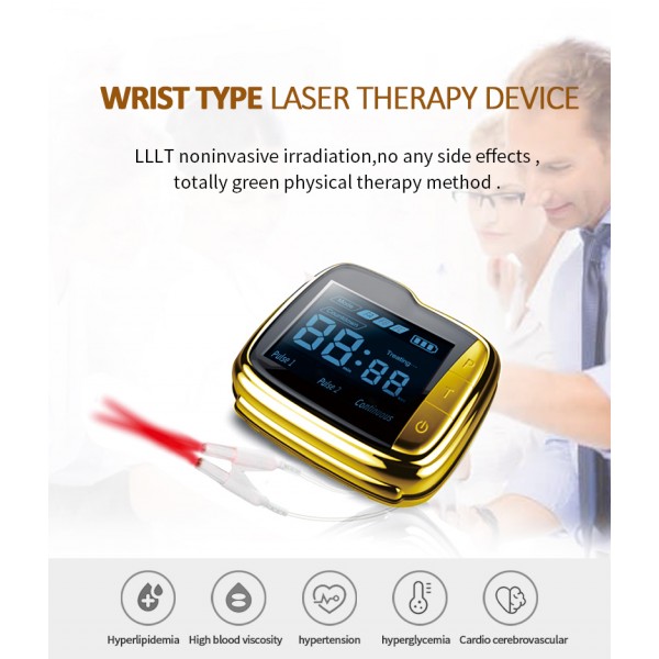 Diabetes portable equipment Wrist Type Laser Therapy Equipment