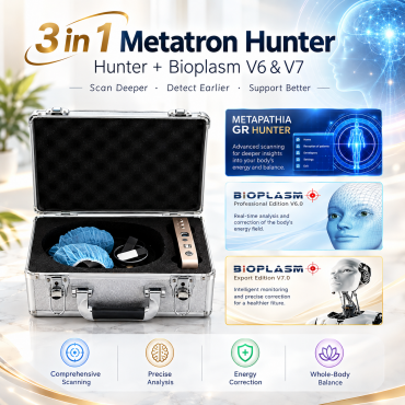3 IN 1 Metatron Hunter 4025  include Bioplasm V6 and V7 software