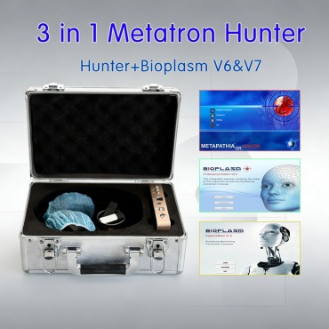 3 IN 1 Metatron Hunter 4025  include Bioplasm V6 and V7 software